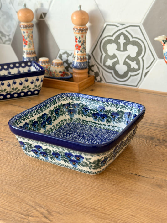 Miska w bratki Ceramika Artystyczna