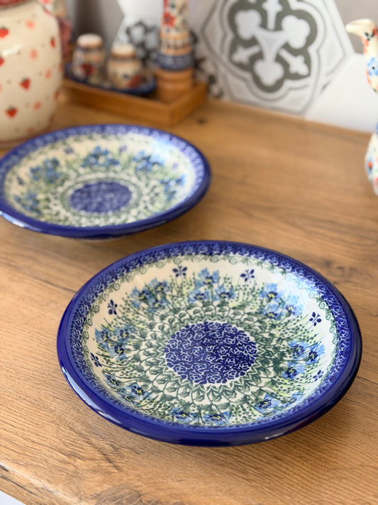 Talerz głęboki w kwiaty